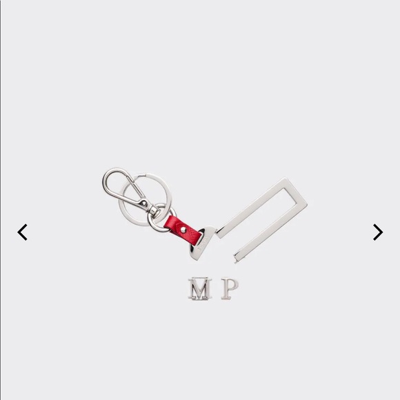 Prada Initial (My Character) Keychain - Picture 12 of 13